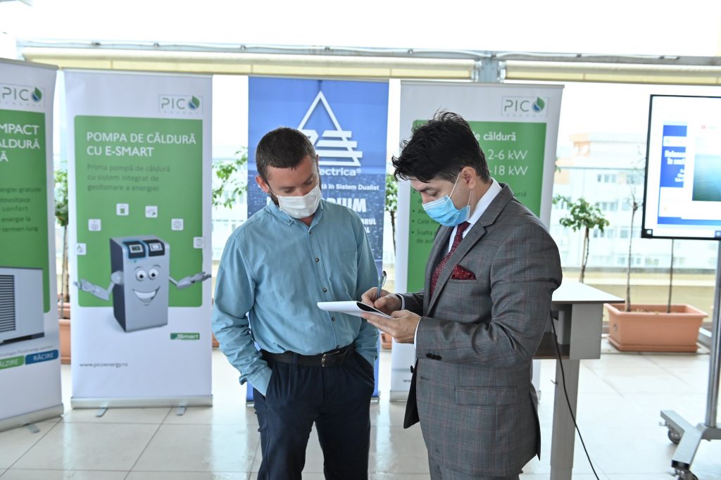 Organizarea sesiunilor din cadrul evenimentului Relansarea investițiilor în sectorul energetic Rolul pompelor de căldură în tranziția energetică Pompe de căldură M-TEC