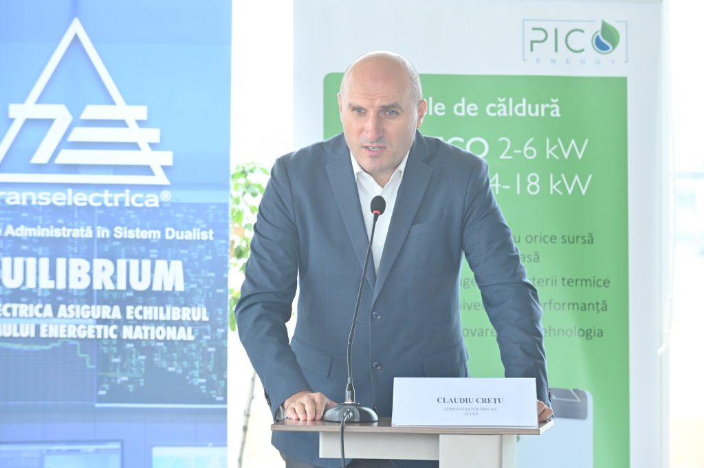 Claudiu CREȚU la Relansarea investițiilor în sectorul energetic Rolul pompelor de căldură în tranziția energetică Pompe de căldură M-TEC